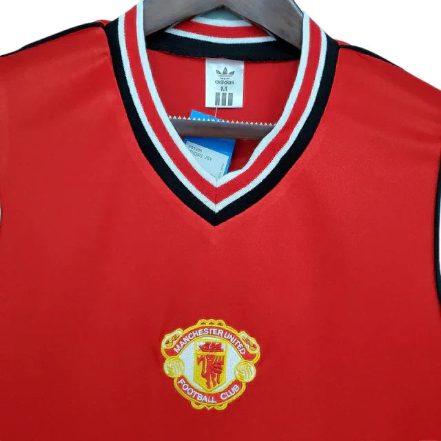 Camisa Manchester United Retrô 1985/1986 Vermelha
