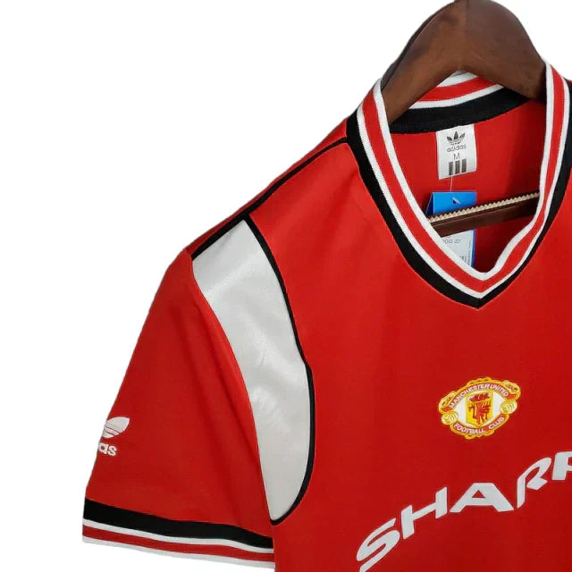 Camisa Manchester United Retrô 1985/1986 Vermelha