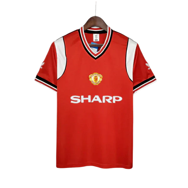 Camisa Manchester United Retrô 1985/1986 Vermelha