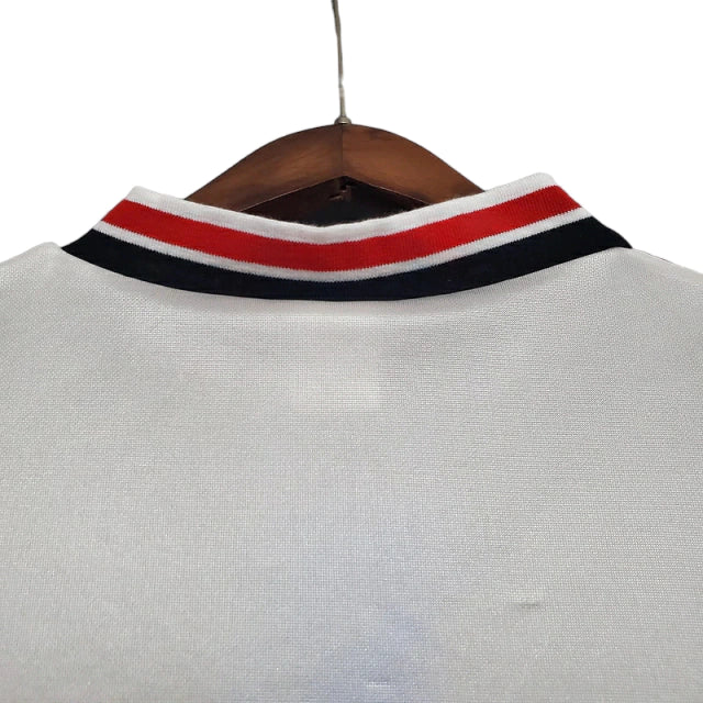 Camisa Manchester United Retrô 1985 Branca