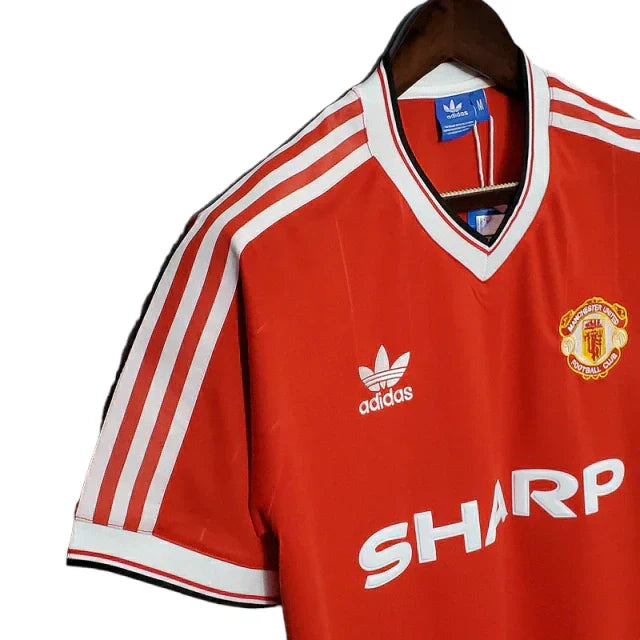 Camisa Manchester United Retrô 1983/1984 Vermelha