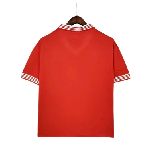Camisa Retrô Torcedor Masculina Manchester United 1977