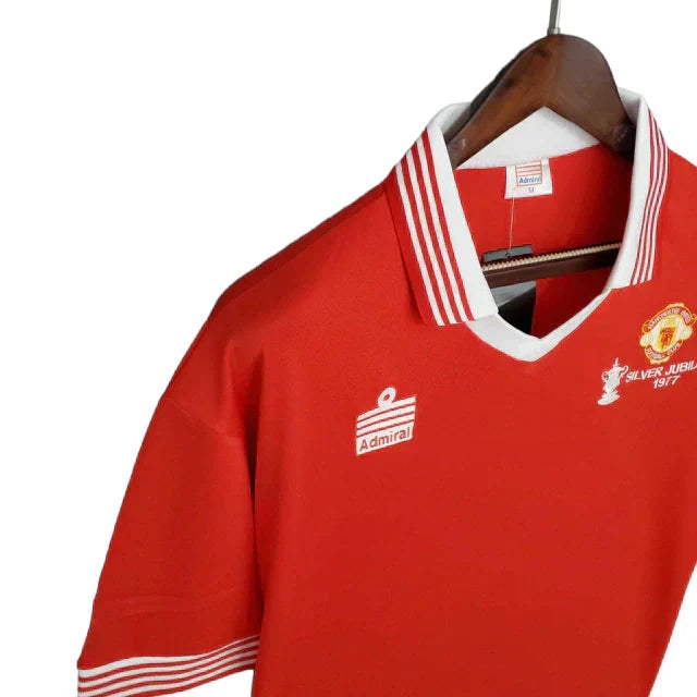 Camisa Retrô Torcedor Masculina Manchester United 1977