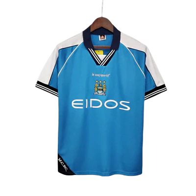 Camisa Retrô Torcedor Masculina Manchester City 1999