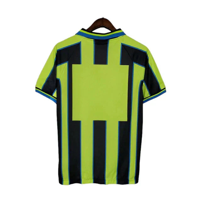 Camisa Manchester City Retrô 1997/1998 Azul