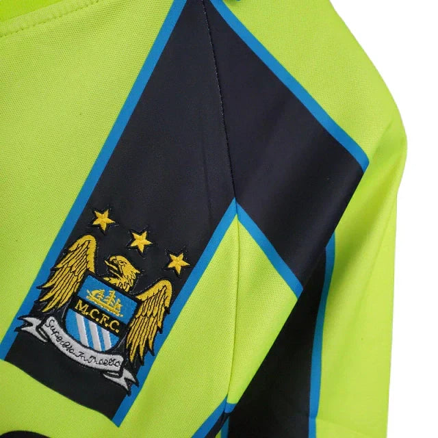 Camisa Manchester City Retrô 1997/1998 Azul