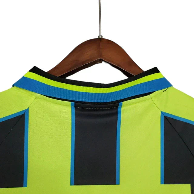 Camisa Manchester City Retrô 1997/1998 Azul