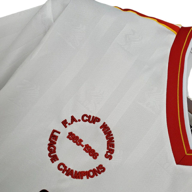 Camisa Retrô Torcedor Masculina Liverpool 1985