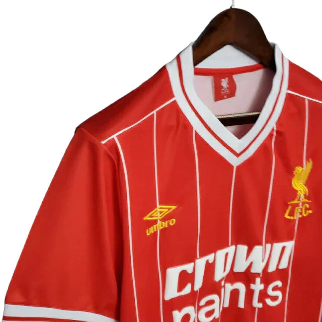 Camisa Retrô Torcedor Masculina Liverpool 1984