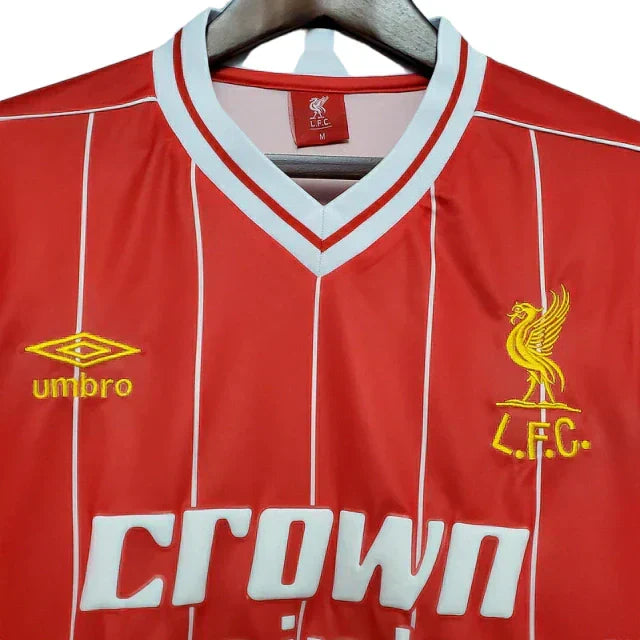 Camisa Retrô Torcedor Masculina Liverpool 1984