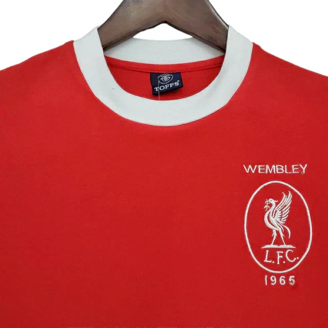 Camisa Retrô Torcedor Masculina Liverpool 1965