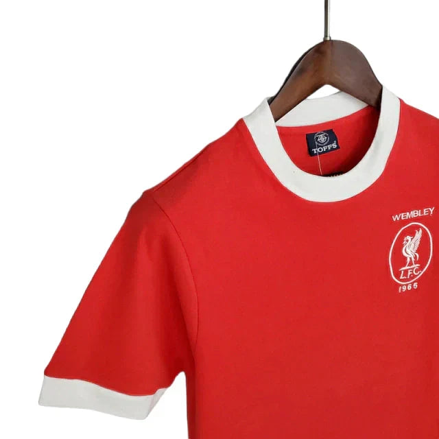 Camisa Retrô Torcedor Masculina Liverpool 1965