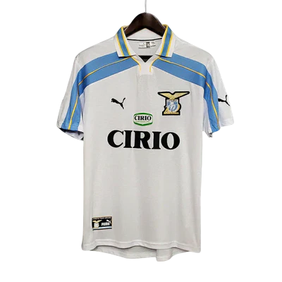 Camisa Lazio Retrô 98/00 Masculino Branca