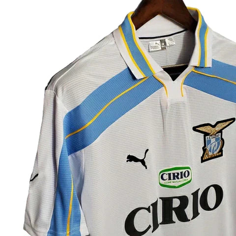 Camisa Lazio Retrô 98/00 Masculino Branca