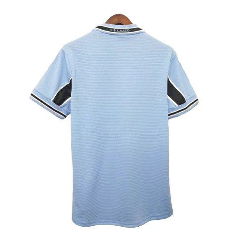 Camisa Lazio Retrô 1999/2000 Azul e Preta