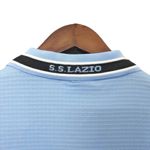 Camisa Lazio Retrô 1999/2000 Azul e Preta