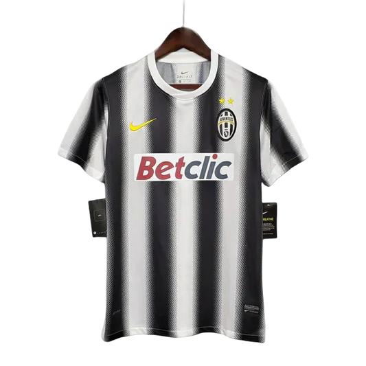 Camisa Juventus Retrô 2011/2012 Preta e Branca