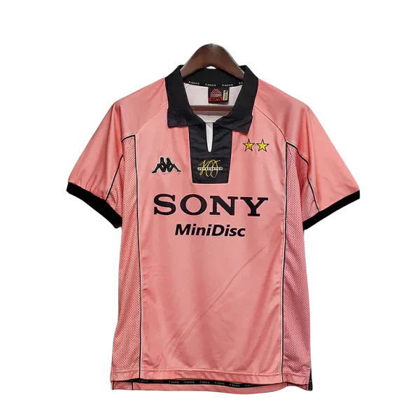 Camisa Juventus Retrô 1997/1998 Rosa
