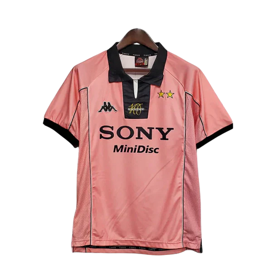 Camisa Juventus Retrô 1997/1998 Rosa