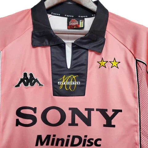 Camisa Juventus Retrô 1997/1998 Rosa