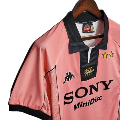 Camisa Juventus Retrô 1997/1998 Rosa