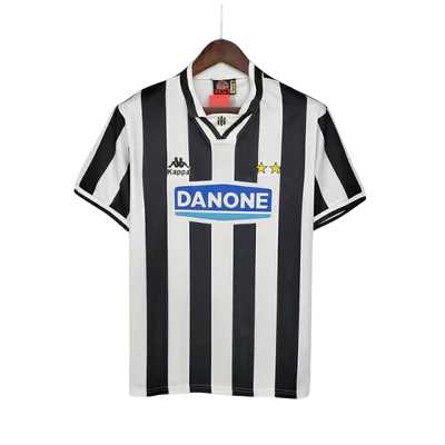 Camisa Juventus Retrô 1994/1995 Preta e Branca