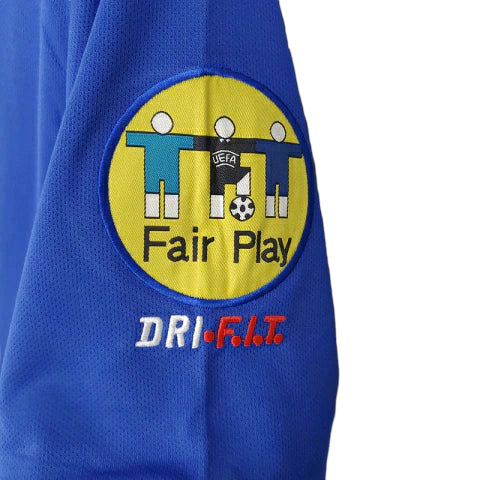 Camisa Itália Retrô 1996 Azul