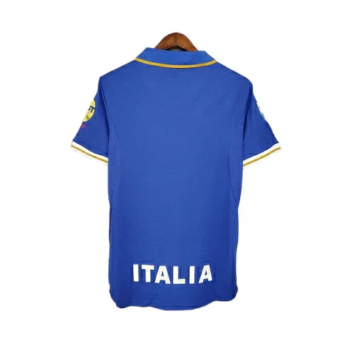 Camisa Itália Retrô 1996 Azul