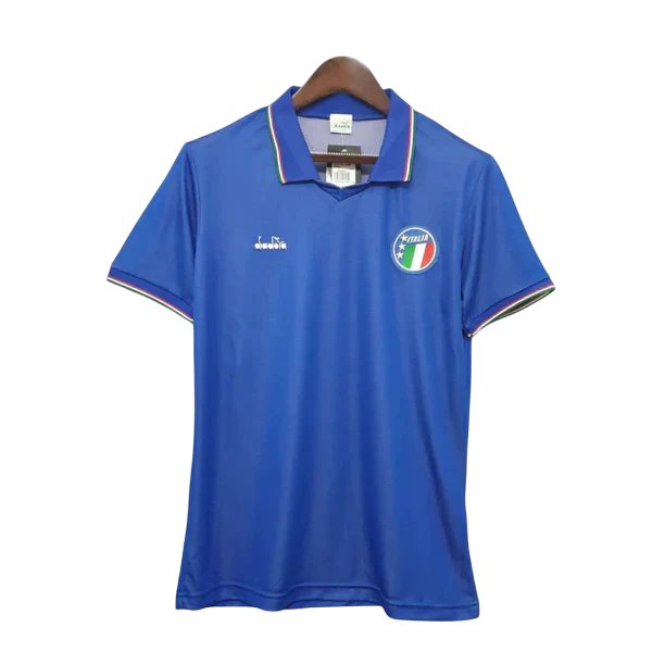 Camisa Retrô Torcedor Masculina Itália 1990