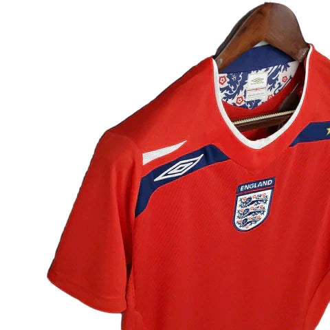 Camisa Retrô Torcedor Masculina Inglaterra 2008