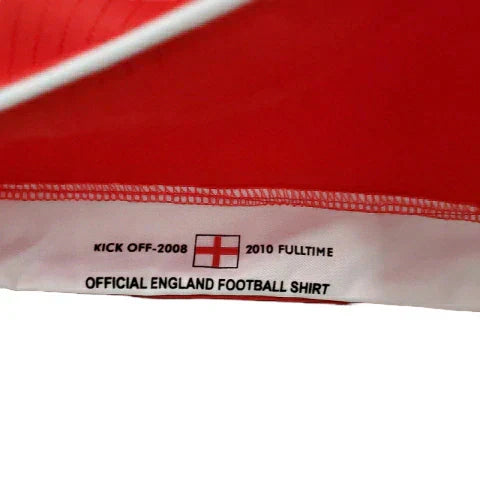 Camisa Inglaterra Retrô 2008/2009 Vermelha