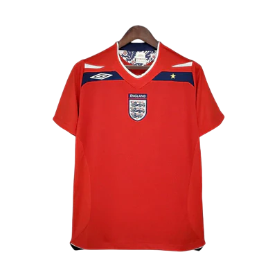 Camisa Retrô Torcedor Masculina Inglaterra 2008