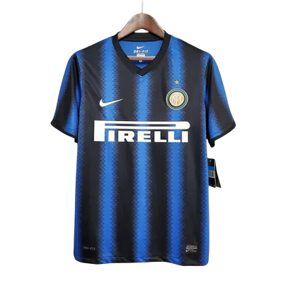 Camisa Inter de Milão Retrô 10/11 - Preta e Azul