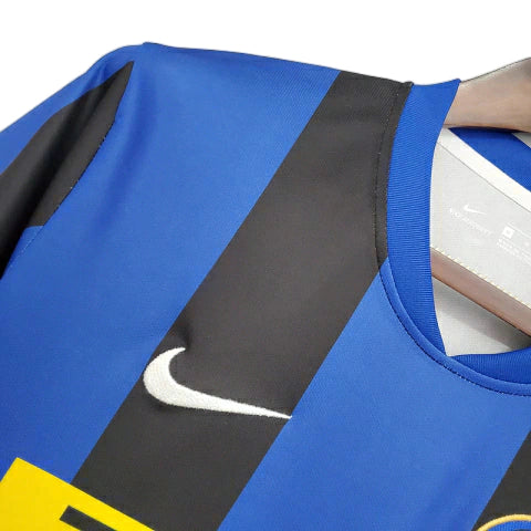 Camisa Inter de Milão Retrô 2008/2009 Azul e Preta