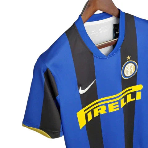 Camisa Inter de Milão Retrô 2008/2009 Azul e Preta
