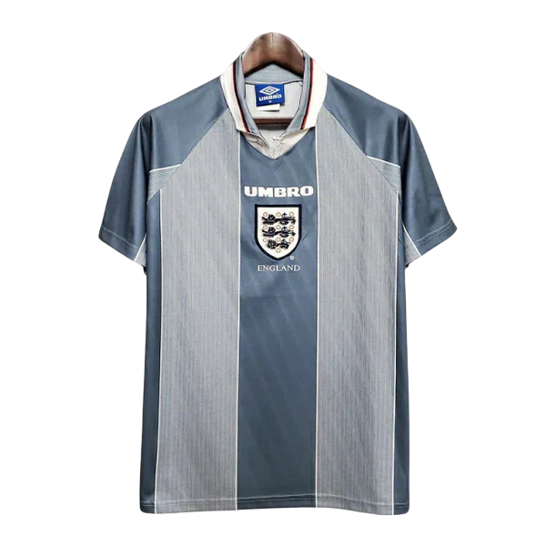 Camisa Inglaterra Retrô 1996 Cinza