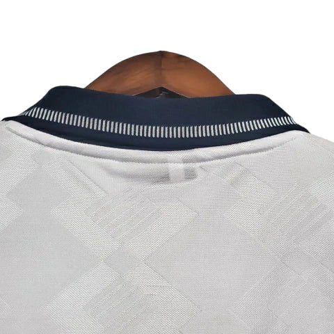 Camisa Retrô Torcedor Masculina Inglaterra 1990