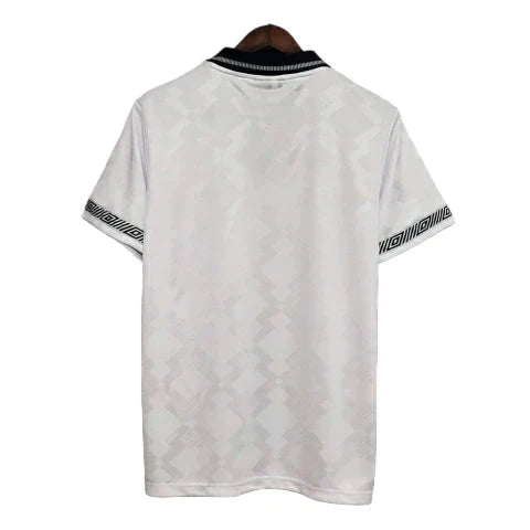 Camisa Inglaterra Retrô 1990 Branca