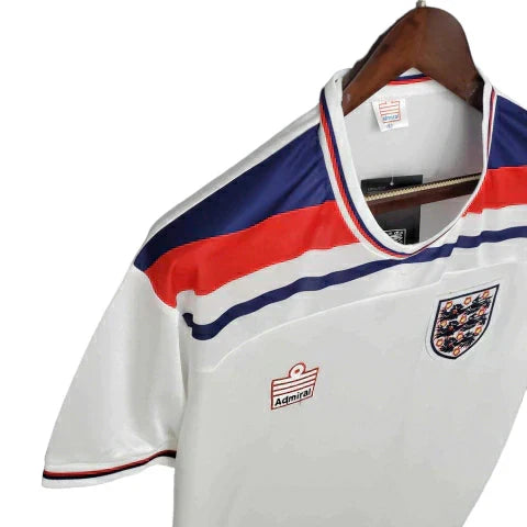 Camisa Retrô Torcedor Masculina Inglaterra 1982