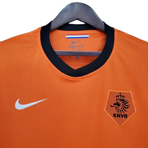 Camisa Retrô Torcedor Masculina Holanda 2010
