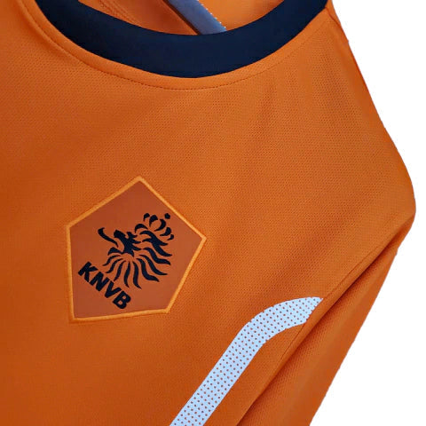 Camisa Retrô Torcedor Masculina Holanda 2010