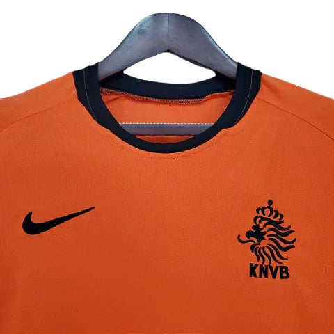 Camisa Retrô Torcedor Masculina Holanda 2002