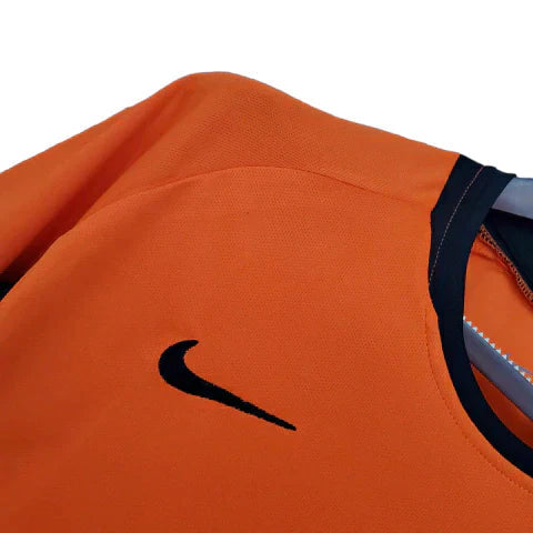 Camisa Retrô Torcedor Masculina Holanda 2002