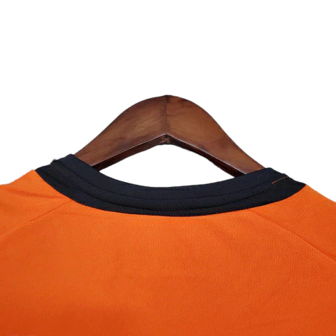 Camisa Retrô Torcedor Masculina Holanda 2002