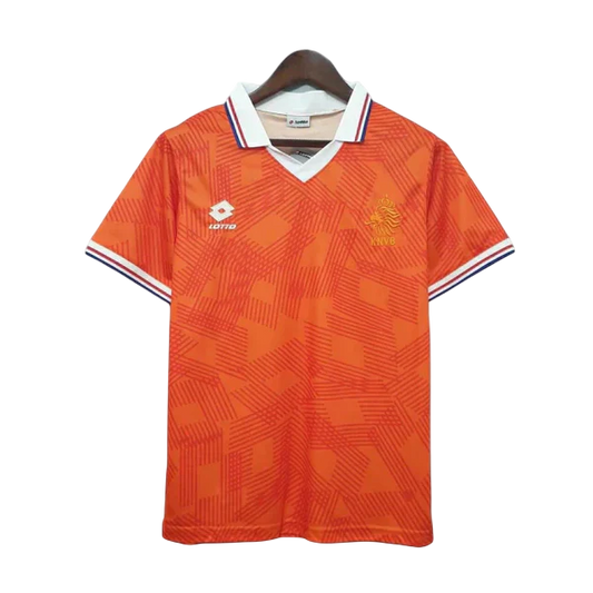 Camisa Retrô Torcedor Masculina Holanda 1991