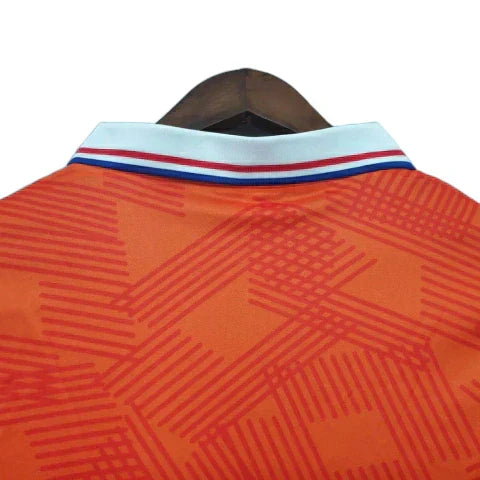 Camisa Retrô Torcedor Masculina Holanda 1991