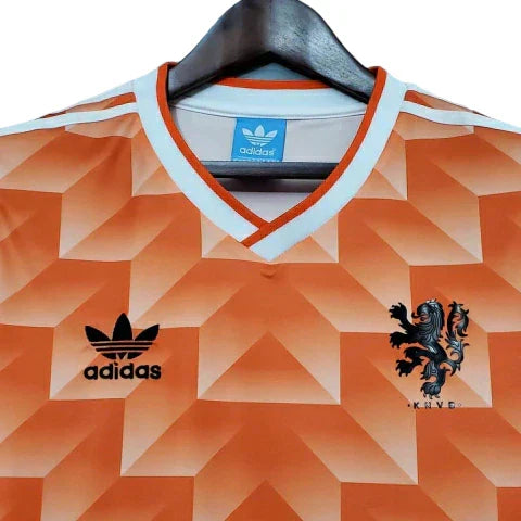 Camisa Holanda Retrô 1988 Laranja