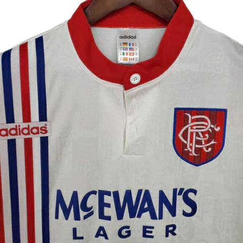 Camisa Glasgow Rangers Retrô 1996/1997 Branca