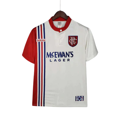 Camisa Glasgow Rangers Retrô 1996/1997 Branca