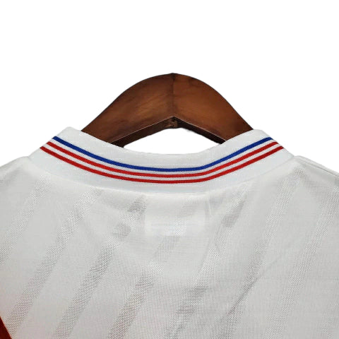 Camisa Glasgow Rangers Retrô 1987/1988 Branca e Vermelha